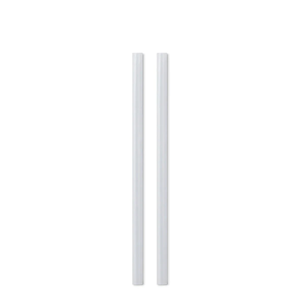 12oz Flip + Sip Tumbler Replacement Straws 2 Pack - Durable Leak-Proof Drinking Accessories for Travel, Office & Outdoor Activities