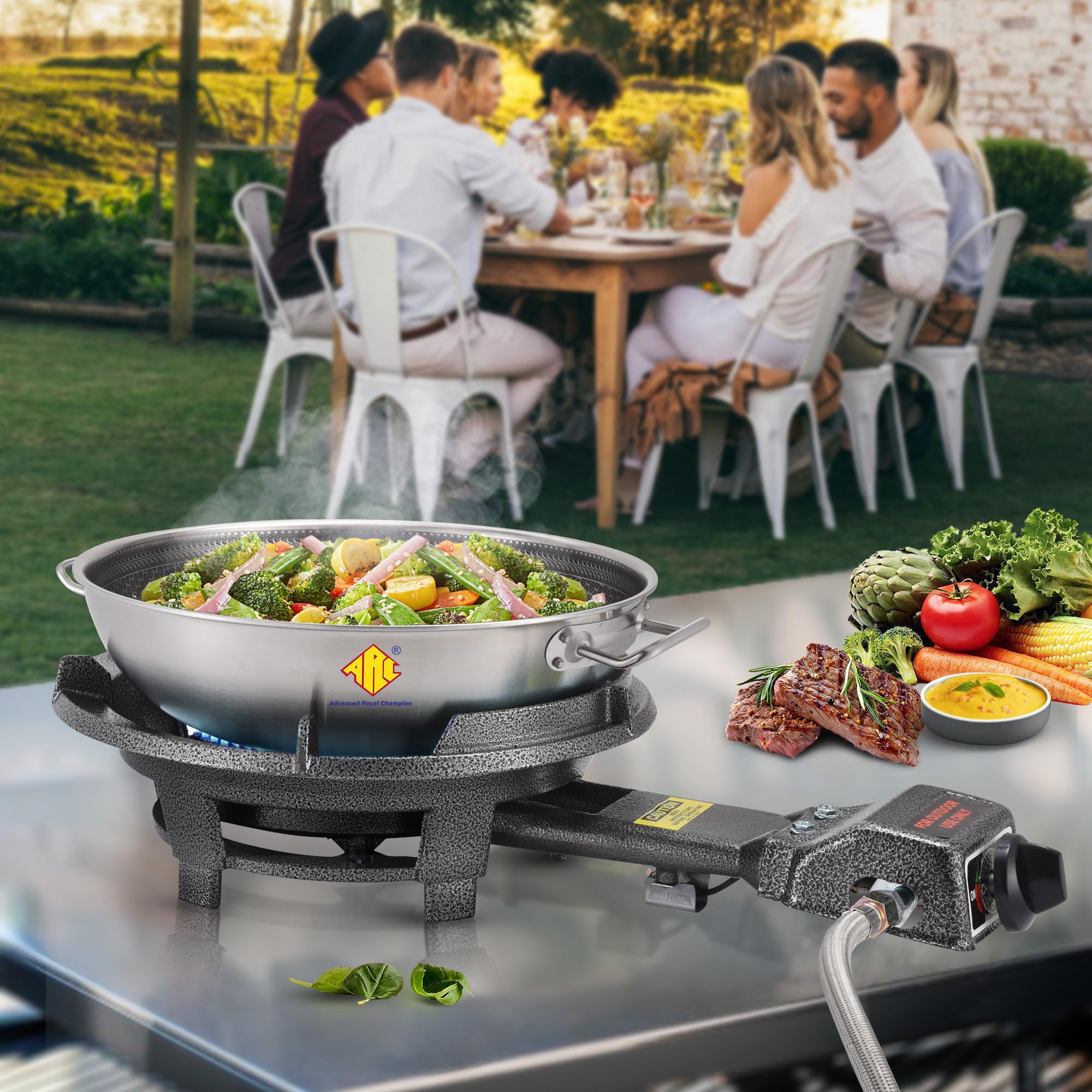 **ARC Outdoor Propane Burner Stove - 13