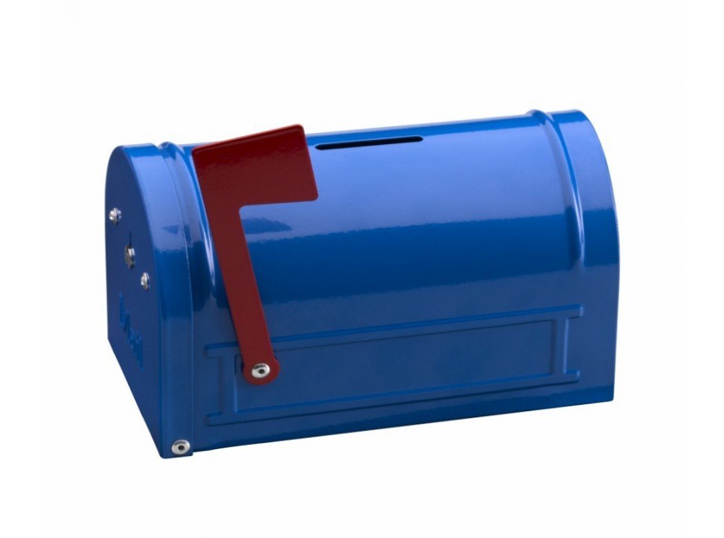 Kids' Play Mailbox - Blue C9701 Toy Mail Money Box for Pretend Play & Outdoor Fun | Perfect for Backyard, Garden & Role-Playing Games