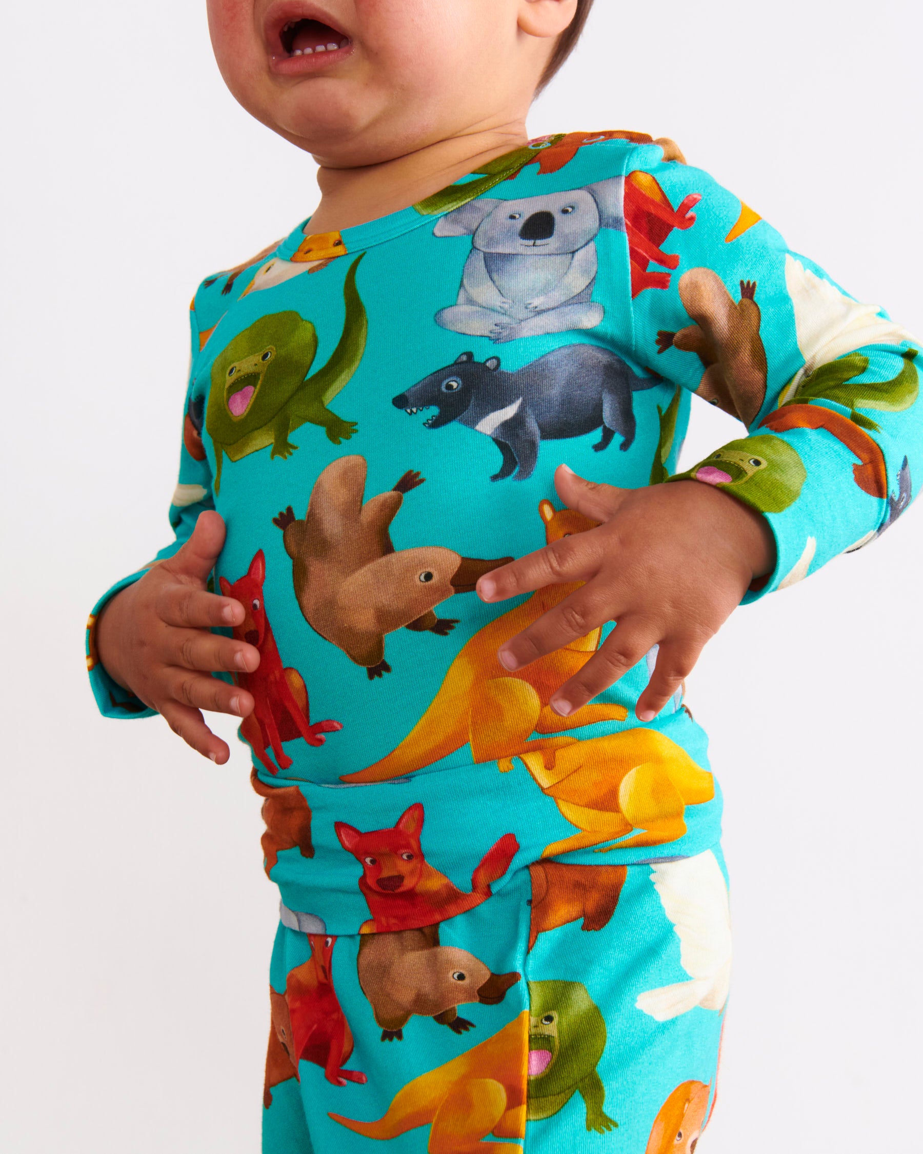 Organic Cotton Long Sleeve Romper for Babies - Soft & Comfortable One-Piece Outfit - Perfect for Playtime, Family Photos & Cozy Home Wear