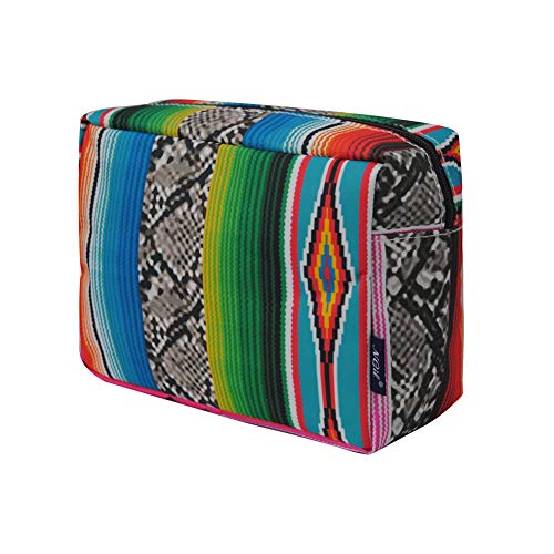 Snake Skin Serape-Black