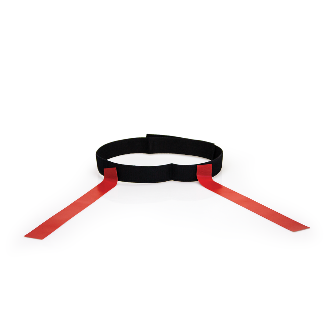 Red Leather Tag Belts for Men & Women - Stylish Adjustable Waist Belt for Casual Wear, Jeans & Office Outfits