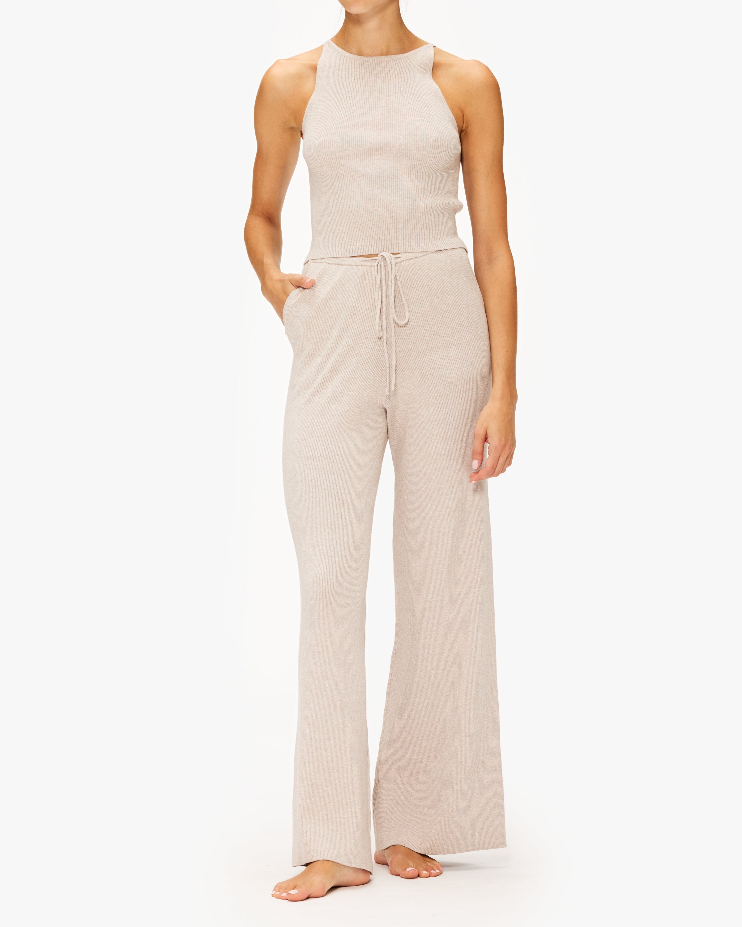 Live The Process Mira Wideleg Pants - High Waisted Comfortable Yoga Pants for Women | Perfect for Yoga, Lounge & Everyday Wear