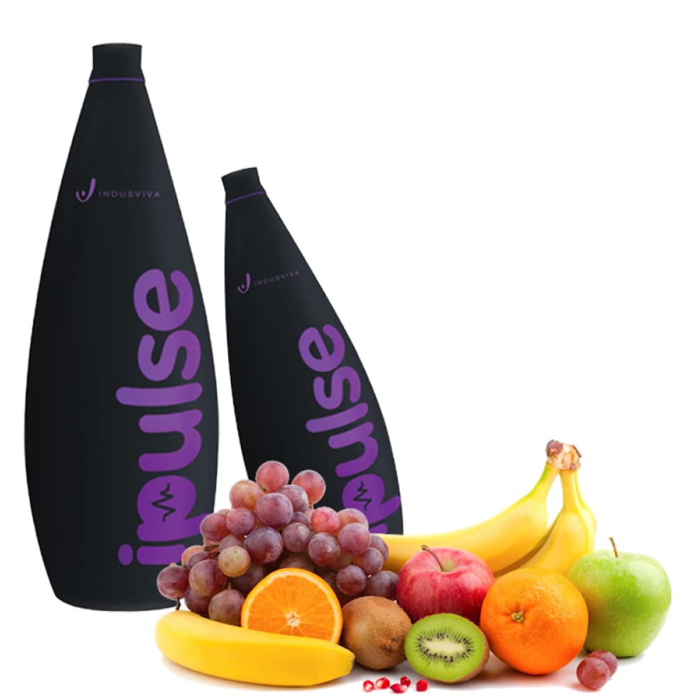 Organic Indus Viva i-Pulse Fruit Juice - Antioxidant Rich, Immune Boosting, Natural Energy Drink for Active Lifestyles | Perfect for Gym, Yoga & Outdoor Adventures