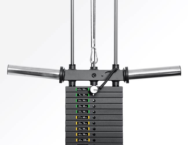 XM Fitness Infinity Rack - Adjustable Lat Pulldown Machine with Weight Stack for Home Gym Strength Training | Perfect for Full-Body Workouts & Muscle Building