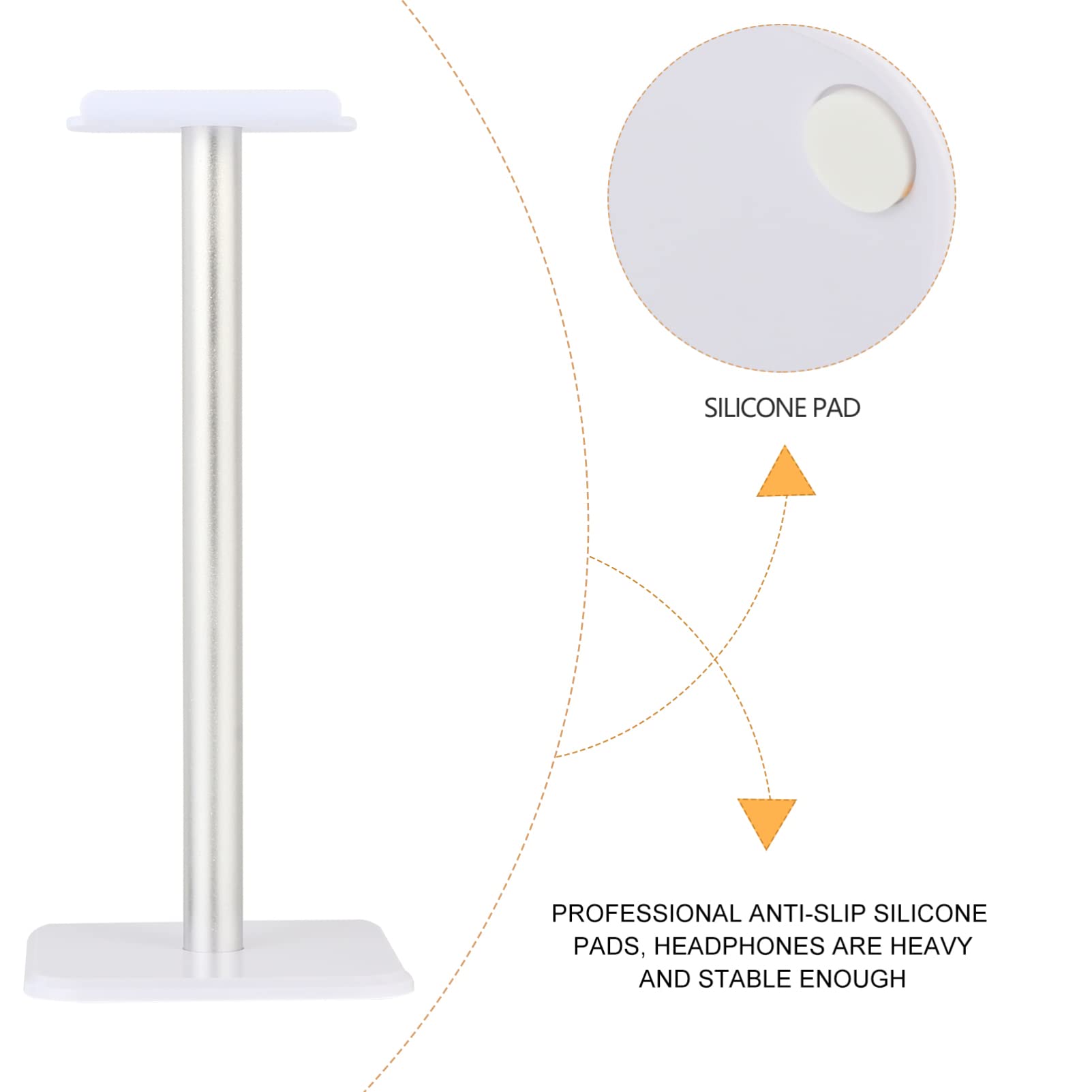 UPKOCH Premium Headphone Stand - 1pc Stylish Headset Holder for Desk, Gaming Headset Rack & Display Stand - Perfect for Home, Office, and Gaming Setup