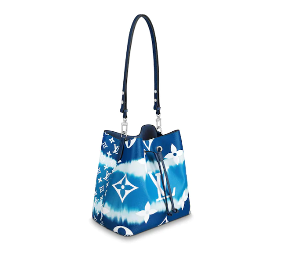 Louis Vuitton Escale Néonoé MM Handbag in Blue - Stylish Designer Tote for Women, Perfect for Travel, Work & Everyday Use