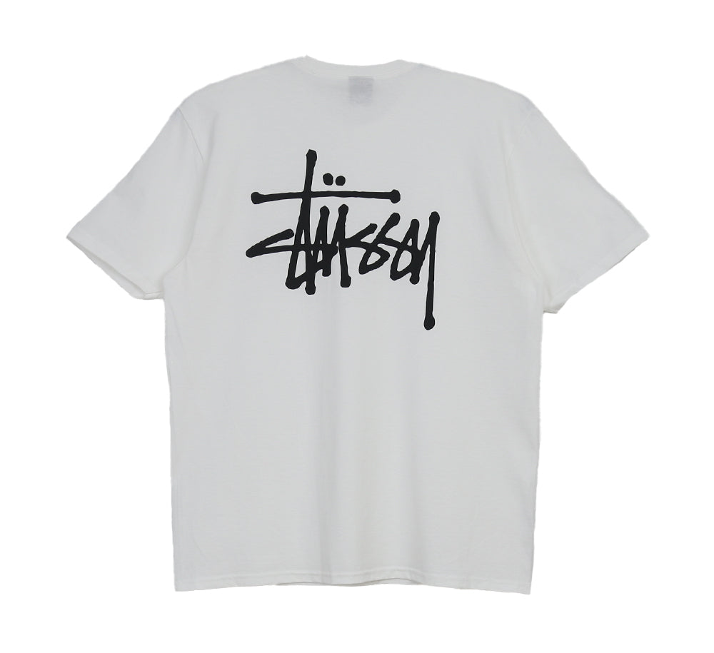 Stussy Basic T-Shirt for Men & Women | Soft Cotton Streetwear Tee | Casual Wear & Everyday Outfits