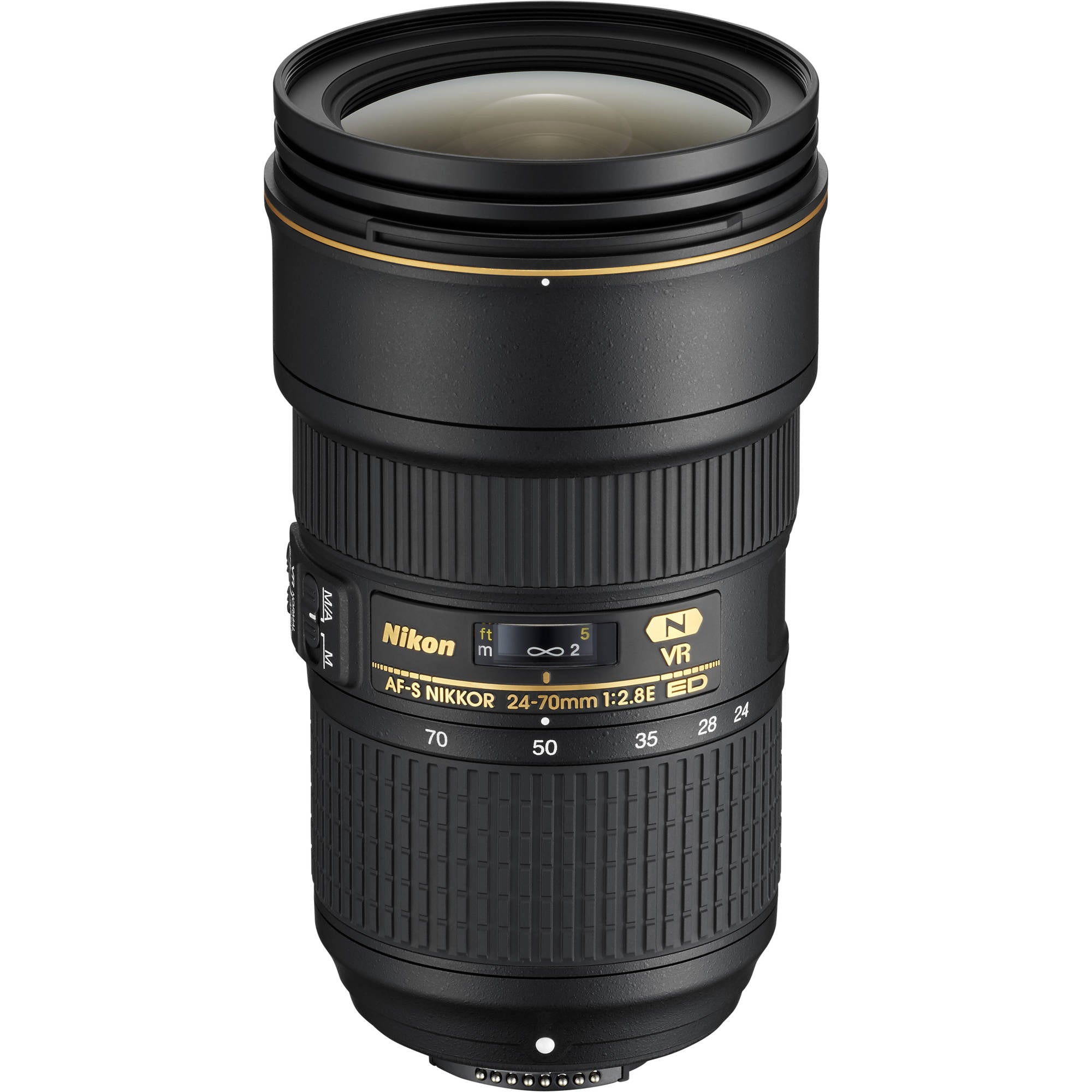 Nikon AF-S NIKKOR 24-70mm f/2.8E ED VR Lens for DSLR Cameras - Professional Zoom Lens for Portraits, Weddings & Travel Photography