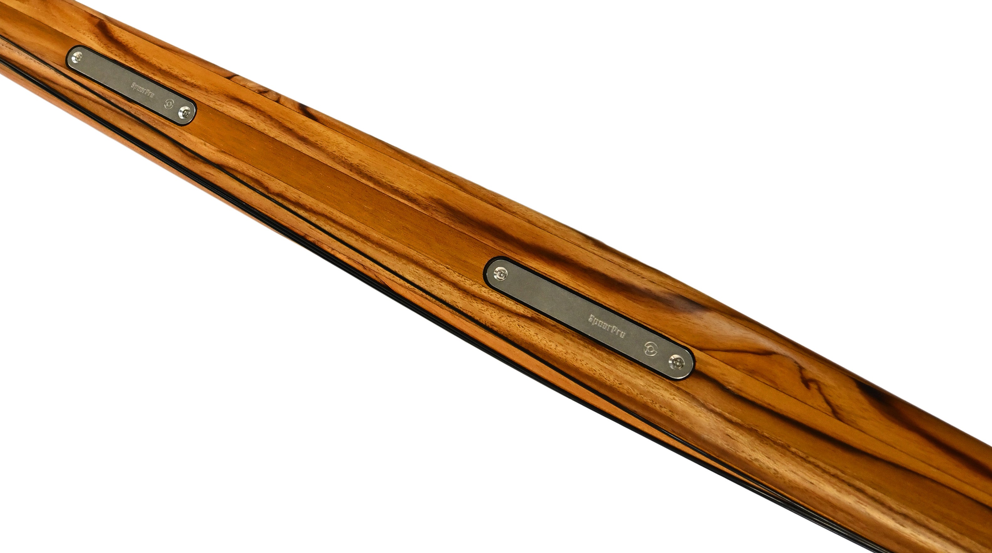 SpearPro Teak Euro Speargun - Enclosed Track Spearfishing Gun for Underwater Hunting | Durable Wooden Spear Gun for Ocean & Freshwater Fishing
