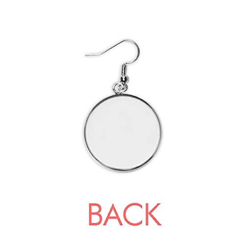 Democratic Party Donkey Emblem Silver Drop Earrings for Women - Elegant Dangle Jewelry for Political Events, Fundraisers & Patriotic Occasions