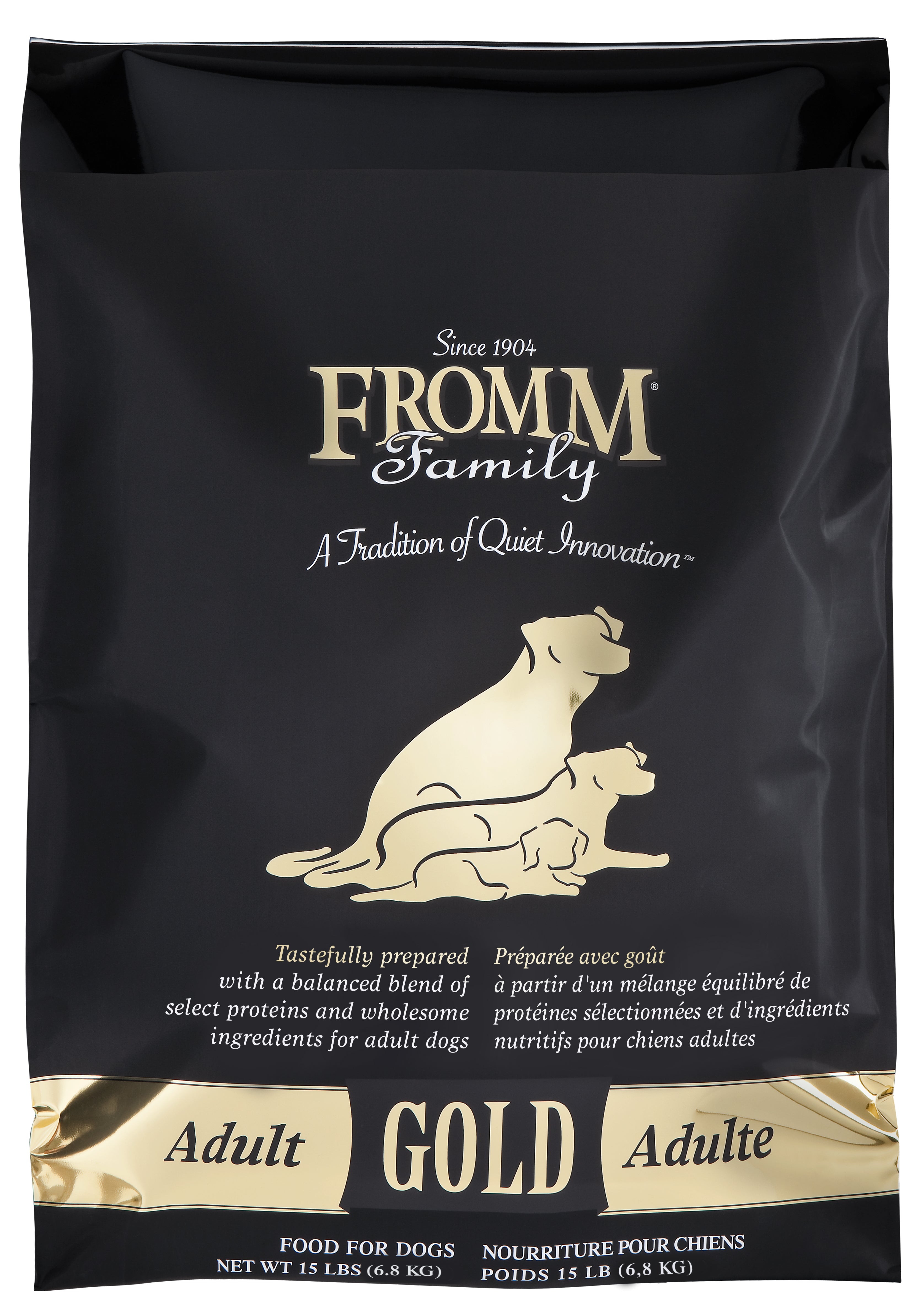 Fromm Gold Grain-Free Dry Dog Food for Adult Dogs - High Protein, Natural Ingredients for Optimal Health - Perfect for Active & Indoor Dogs
