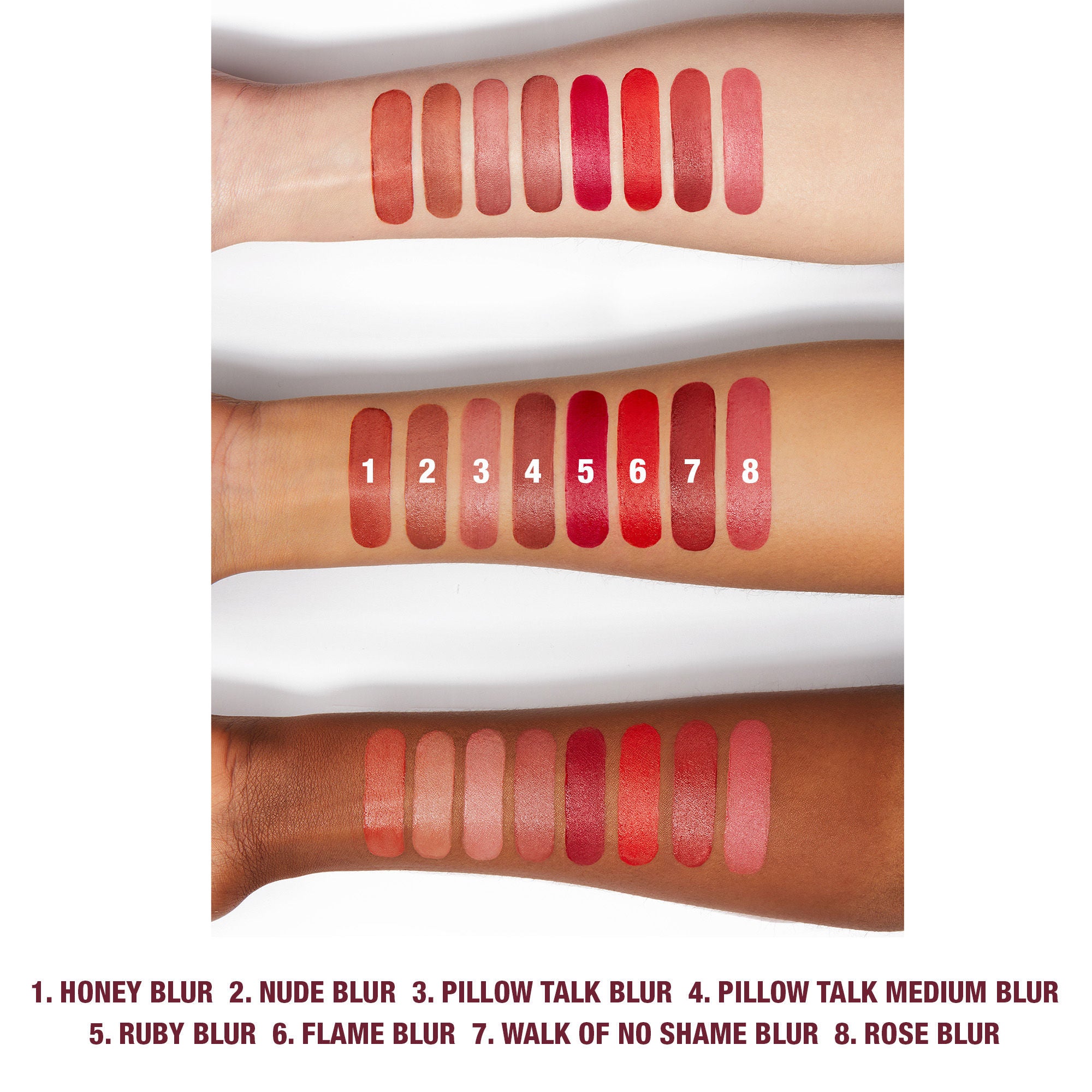 Airbrush Flawless Lip Blur - Matte Liquid Lipstick, Long Lasting & Non-Drying, Perfect for Everyday Wear & Special Occasions
