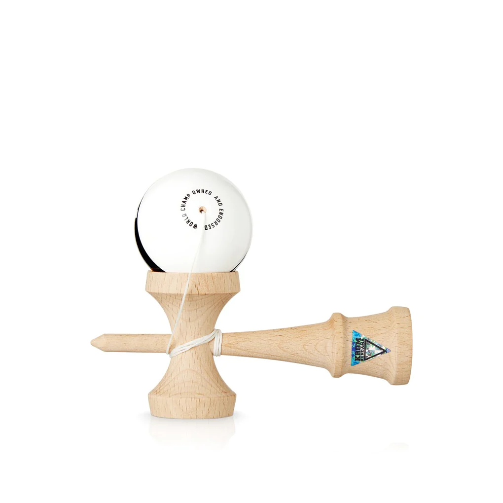 Krom Strogo Kendama - Premium Wooden Skill Toy for Beginners & Pros - Perfect for Juggling, Tricks, and Stress Relief