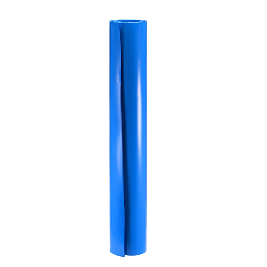 uxcell Blue PVC Heat Shrink Battery Wrap - 450mm Flat Width, 220mm Diameter, 1m Length for Large Battery Packs | DIY Battery Repair, EV Battery Protection, Solar Power Storage Solutions