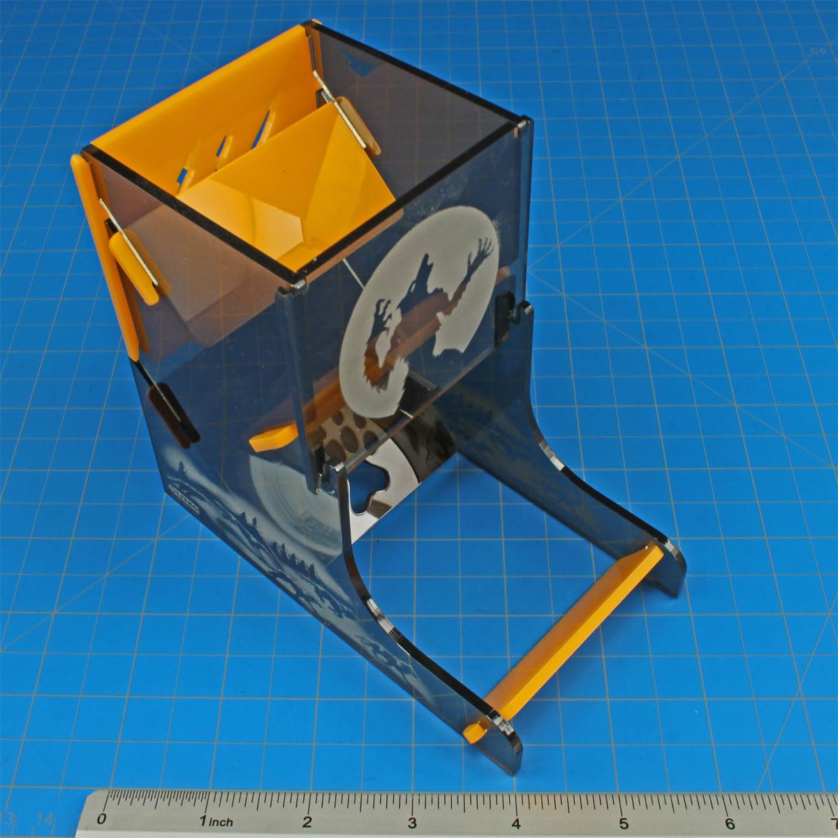 LITKO Horror Themed Dice Tower for Board Games | Werewolf Dice Roller | Perfect for RPG, D&D, and Tabletop Gaming
