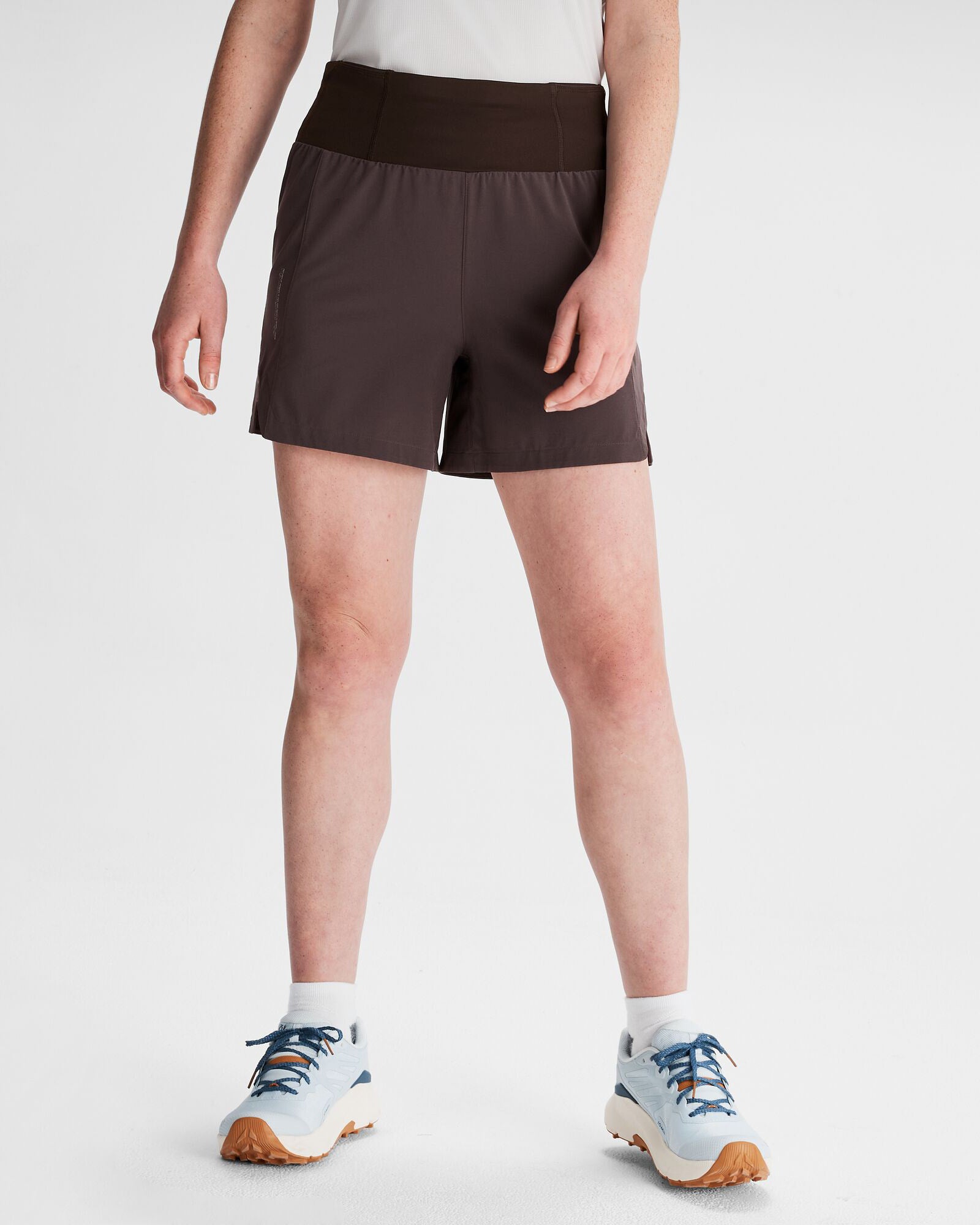 Women's Seeker 5-Inch Athletic Shorts - Dark Quartz Color - Perfect for Running, Yoga & Gym Workouts