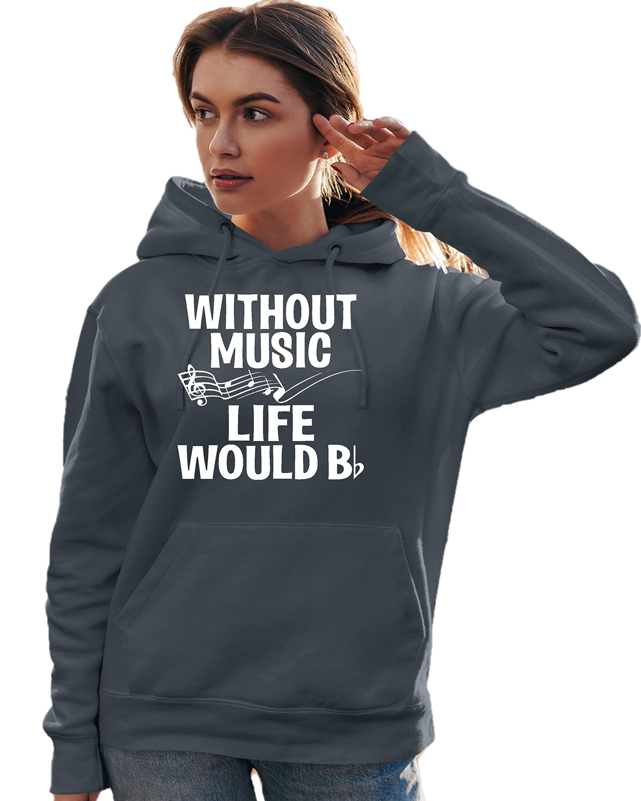 Funny Music Lovers Sweatshirt Hoodie for Men & Women - 