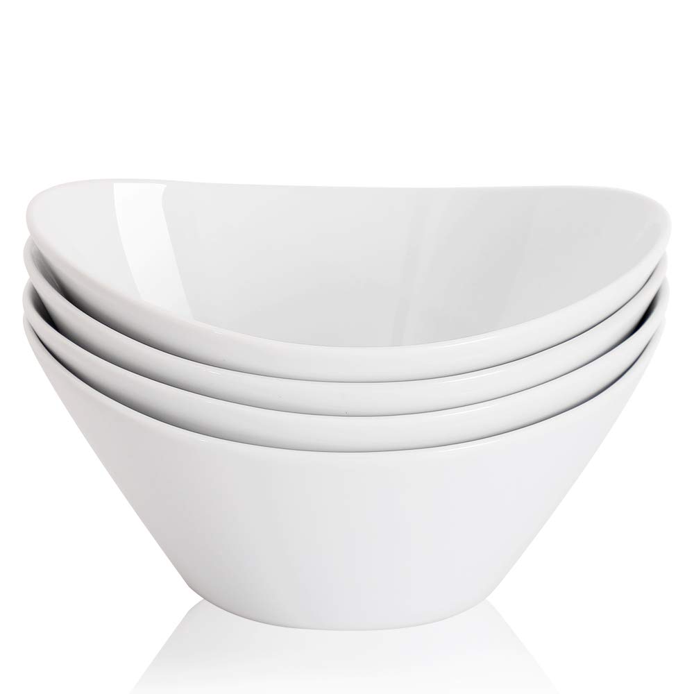 Porcelain Pasta Bowls Set of 4 - 8