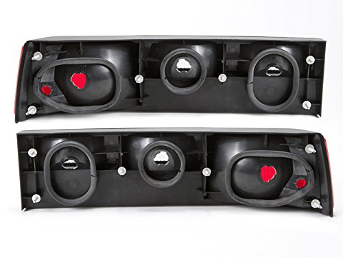 PERDE Compatible LED Tail Lights for Ford Mustang 2015-2023 - Red Smoke Lens with Sequential Turn Signal - Easy Installation & Weatherproof - Perfect for Car Upgrades & Night Driving Safety