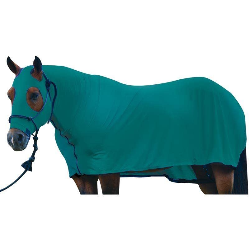 Small Solid Full Body Silver Horse Blanket – Lightweight & Durable for Riding, Training, and Show Competitions