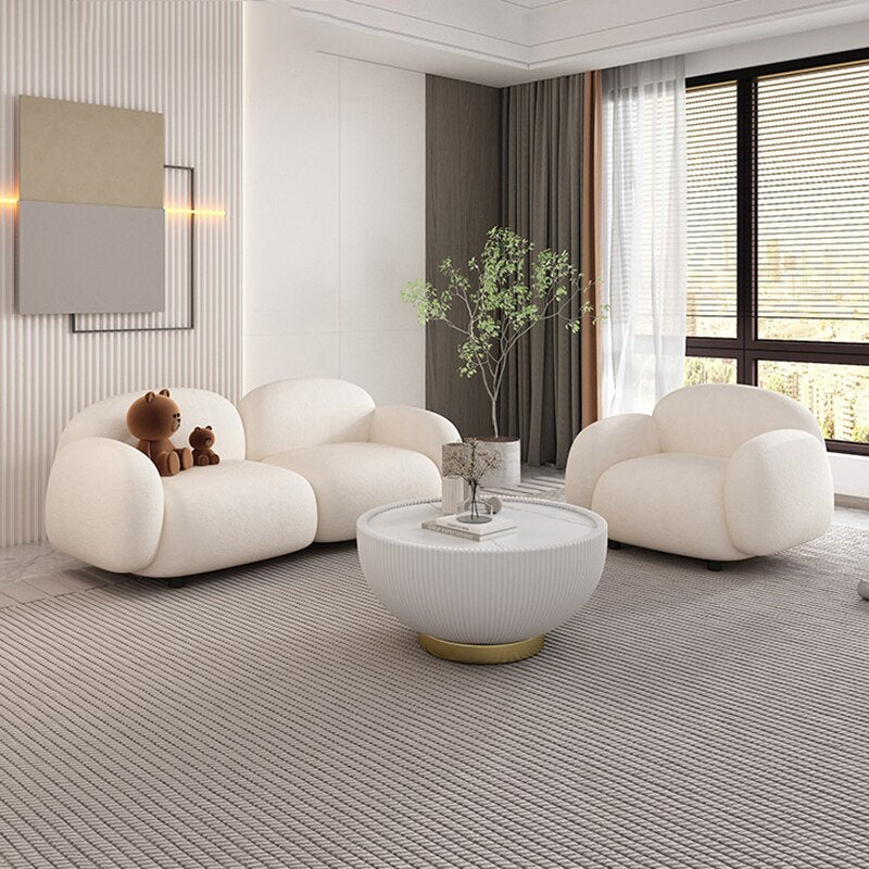 Stretch Canape Sofa Set - Modern Convertible Sectional Couch for Living Room | Comfortable Lounge Furniture for Small Spaces & Apartments | Perfect for Relaxing, Entertaining & Movie Nights