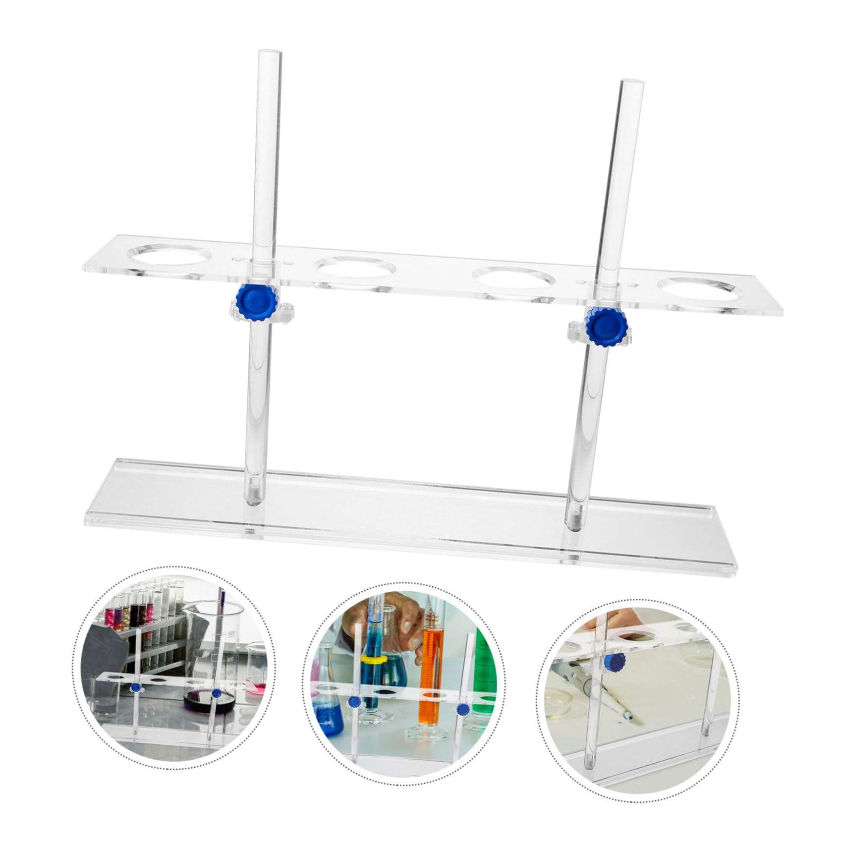 Gatuida Funnel Rack - Premium Laboratory Stand for Chemical Experiments | Durable Funnel Holder & Support Stand for Chemistry Labs | Perfect for Titration, Filtration & Scientific Research