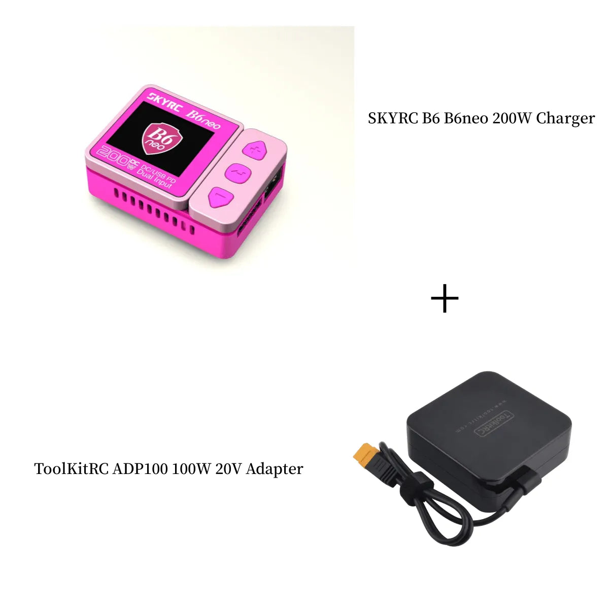 SKYRC B6 B6neo 200W DC 80W PD Smart LiPo Battery Balance Charger Discharger for RC Drones Cars Airplanes - Perfect for Hobbyists and Professionals