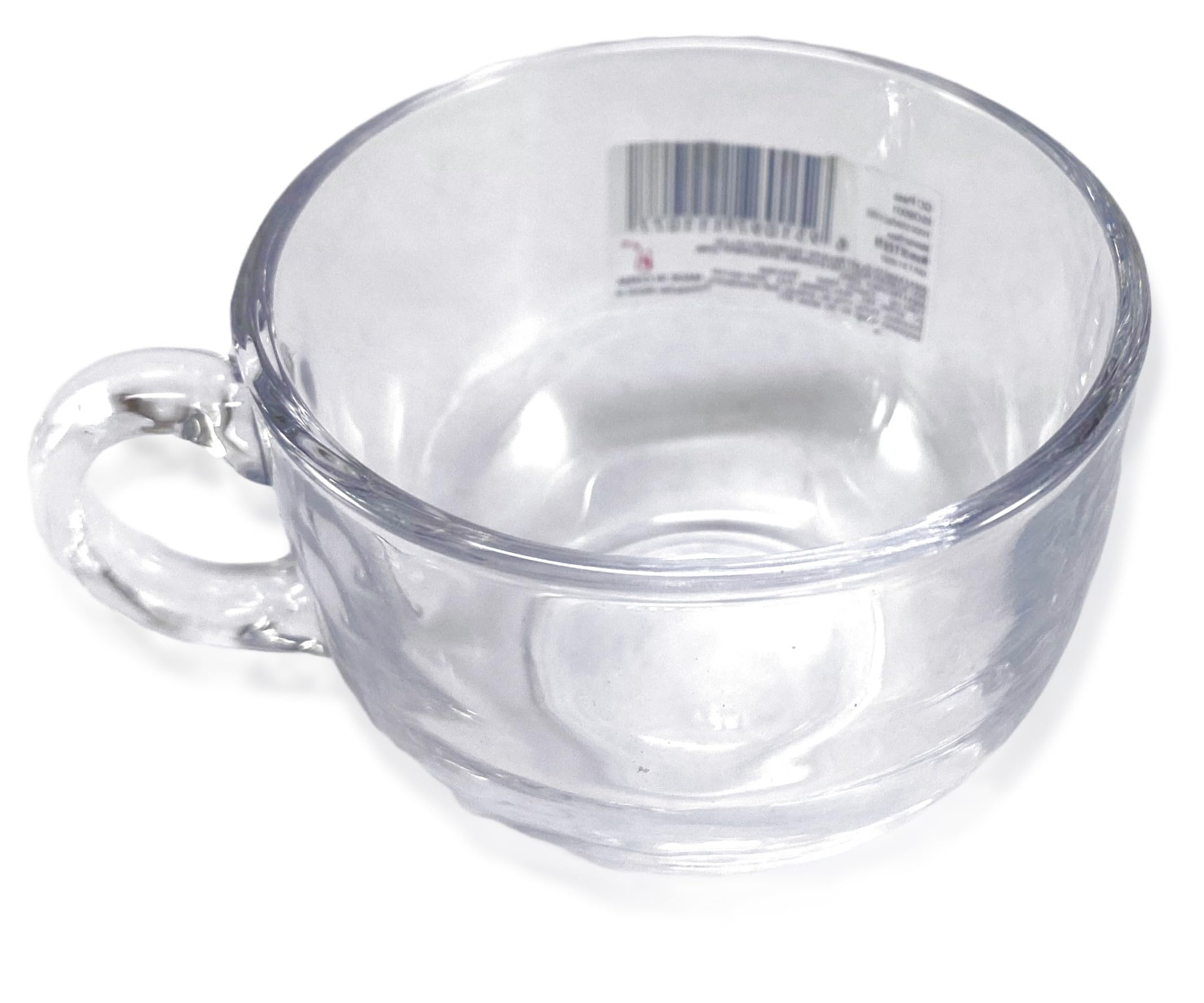 BLINKMAX 2-Pack Clear Glass Tea & Coffee Cups - 150ml Crystal Clear Drinking Glasses for Hot & Cold Beverages - Perfect for Tea, Coffee, Juice, and Cocktails at Home, Office, or Cafe