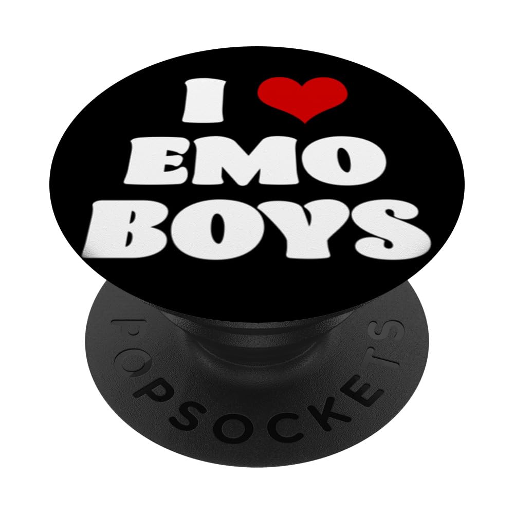 Emo Boys T-Shirt - I Love Emo Boys Tee for Concerts & Outings