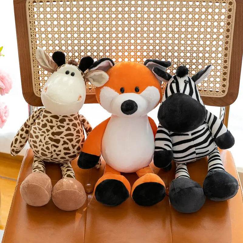 Jungle Jelly Beans - Adorable Jungle Themed Plush Stuffed Animals for Kids | Perfect for Birthday Gifts, Nursery Decor & Safari Party Favors