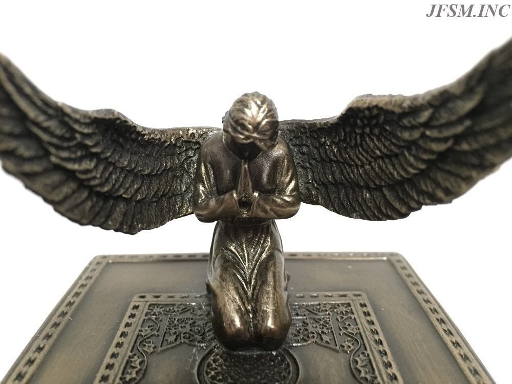 Veronese Ark of the Covenant Trinket Box - Handcrafted Bronze Religious Jewelry Storage | Perfect for Home Decor, Gift Giving & Church Altar Display