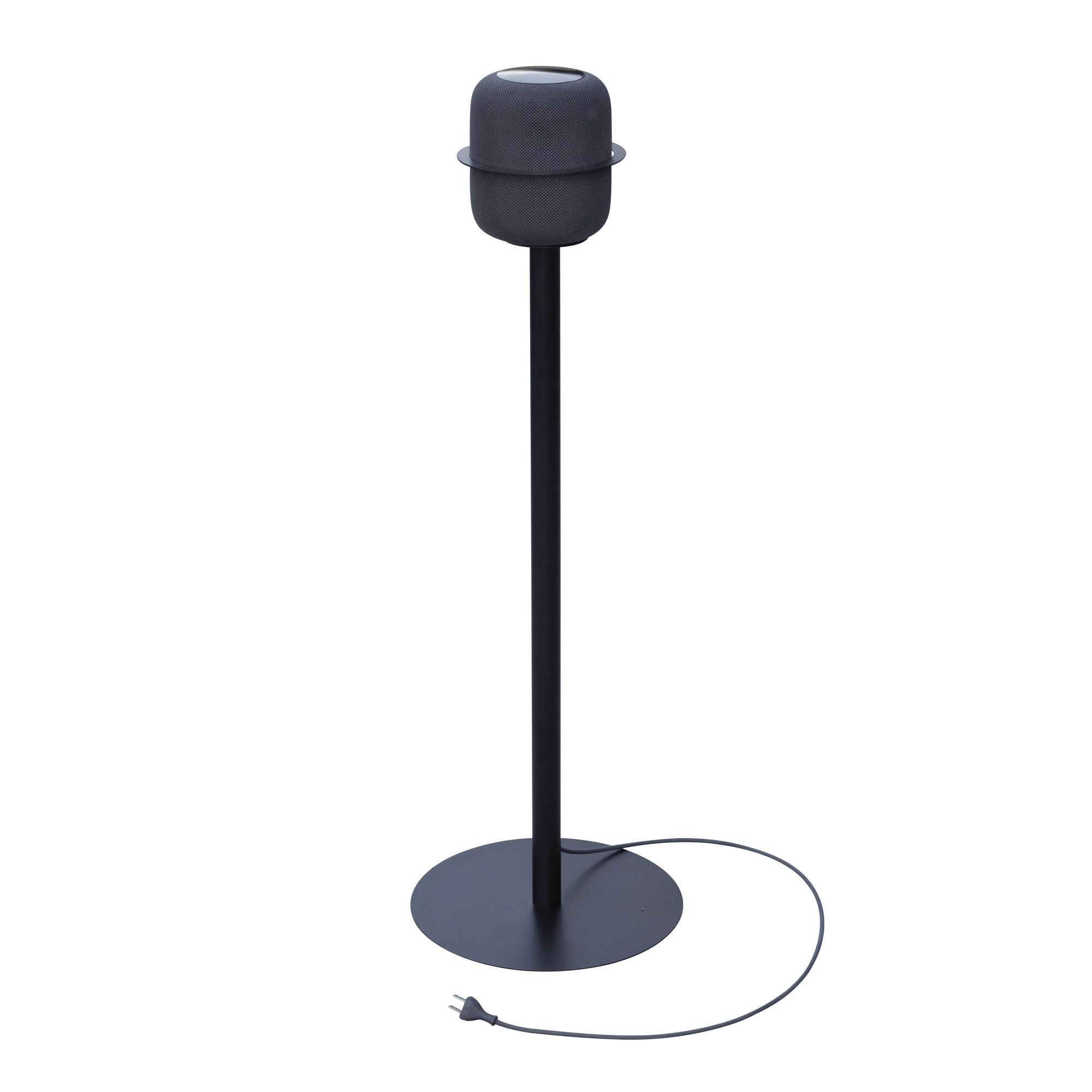 Premium Heavy Duty Powder Coated Steel Speaker Stand for Apple HomePod Gen 1 & 2 - Black | Perfect for Home Theater, Gaming Setup & Music Listening