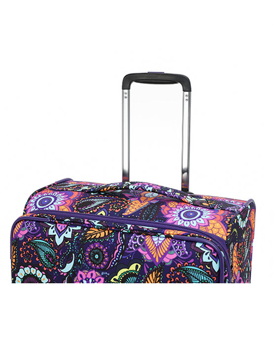 Tosca SO LITE AIR5055 3-Piece Lightweight Luggage Set with Paisley Design - Perfect for Travel, Vacation & Business Trips