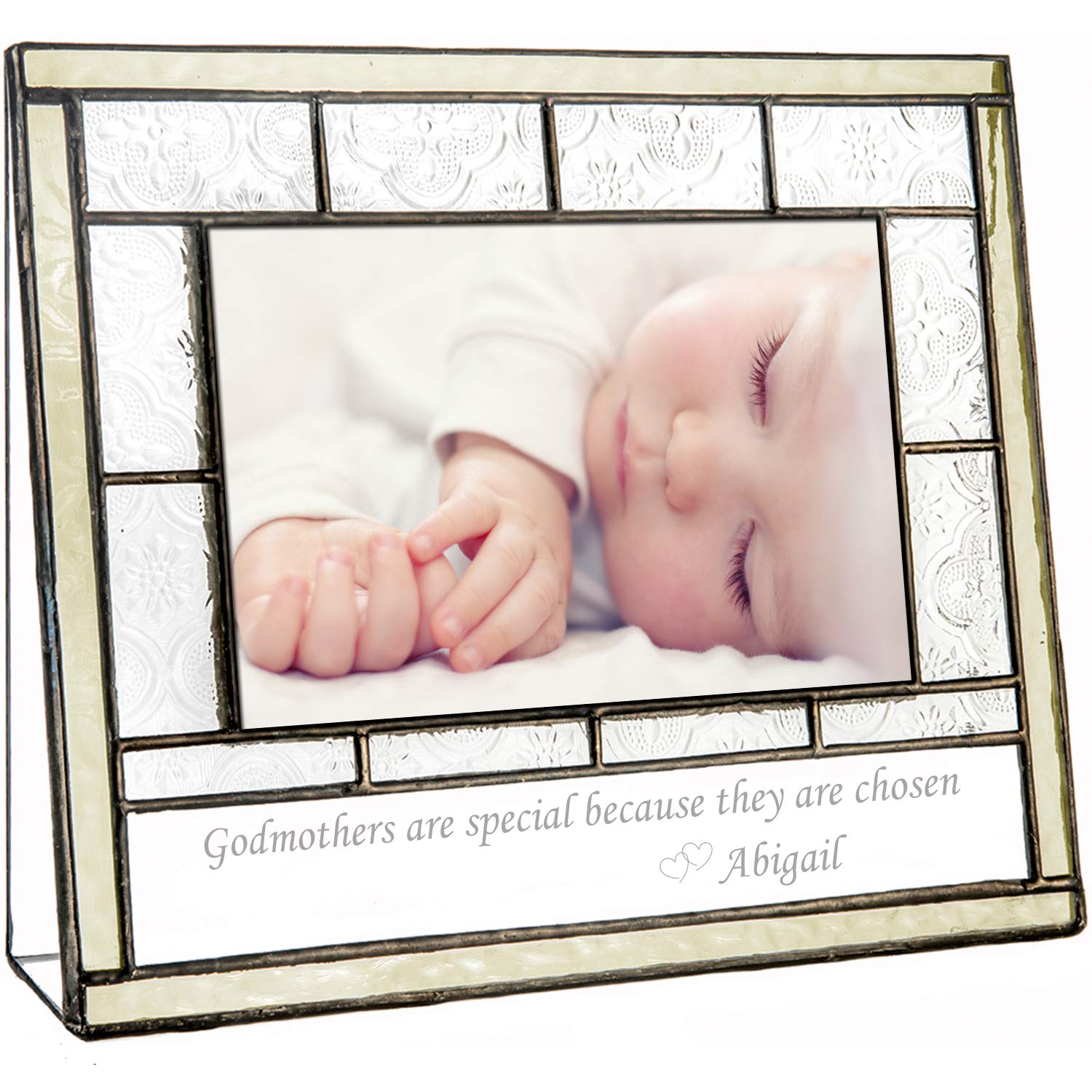 Personalized Godparent Gift Frame - Baptism Keepsake for Christening & Special Occasions