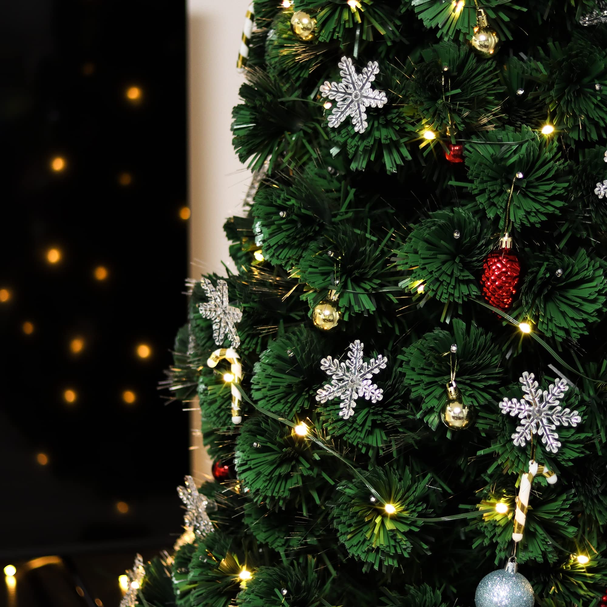 1000 LED Fairy String Lights - 328FT Outdoor Christmas Lights, Waterproof IP65 Green PVC Copper Wire, 8 Lighting Modes - Perfect for Xmas Tree, Holiday Party, Wedding, Garden, Patio & Home Decor (Warm White)
