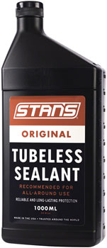 Stan's NoTubes Original Tubeless Sealant 1000ml - Premium Bike Tire Sealant for MTB, Road & Gravel Bikes - Prevents Flats & Repairs Punctures Instantly - Ideal for Off-Road Cycling & Commuting