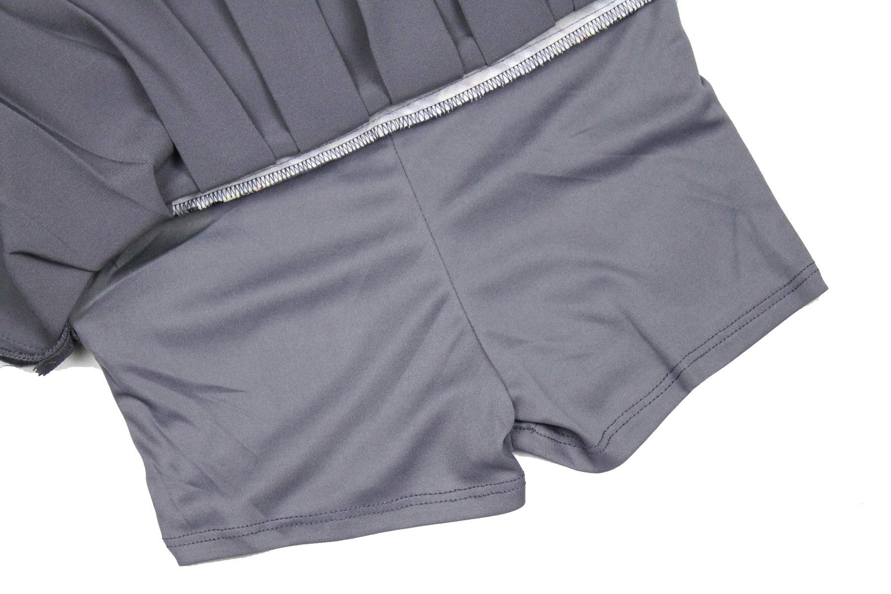 Bienzoe Girls School Uniform Skirt - Adjustable Waist Pleated Dance Skort for Kids | Perfect for School, Ballet, and Everyday Wear