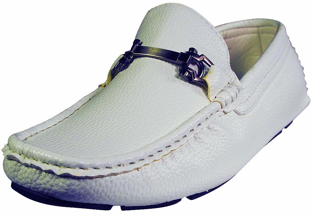 NORTY Men's Italian Fashion Driving Loafers - Casual Boat Shoes & Moccasins for Comfortable Walking, Work & Travel