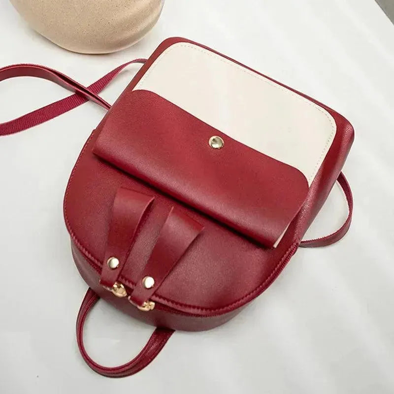 Mini Multi-Function Backpack for Women & Teens - Stylish School, Travel & Everyday Use