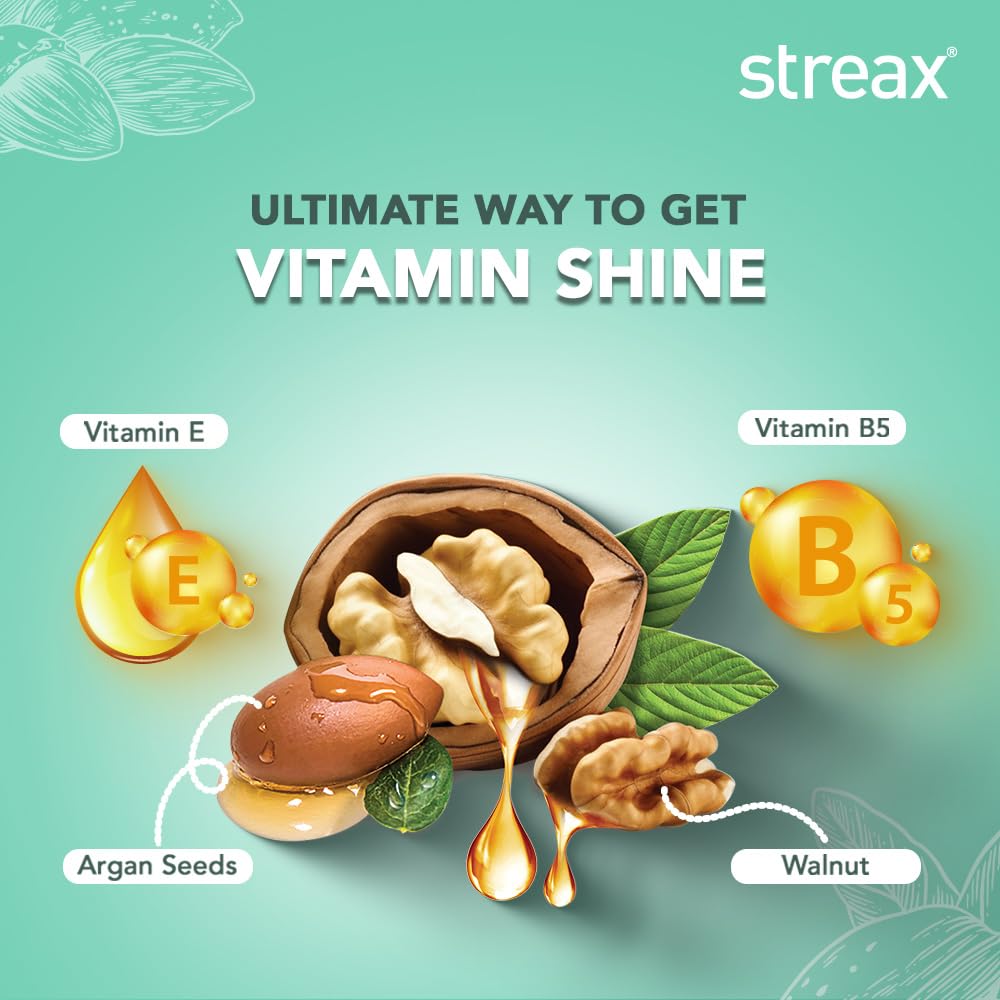 Streax Permanent Hair Color Cream - 100% Gray Coverage with Argan & Walnut Oil - Long Lasting Brown Hair Dye for Women - 4.3 Golden Brown (120ml, 1 Pack) - Perfect for At-Home Hair Coloring & Salon-Quality Results
