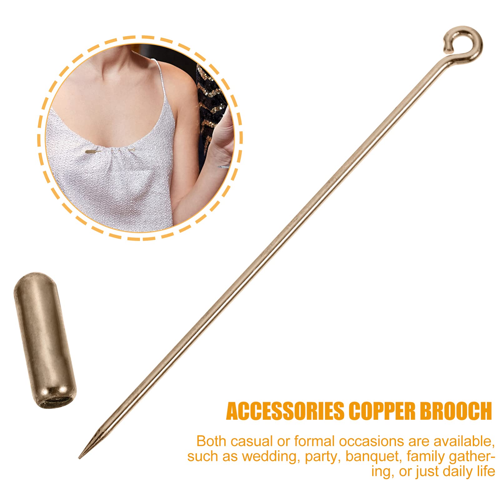 20pcs DIY Brooch Pins for Jewelry & Clothing - Craft & Fashion Accessories