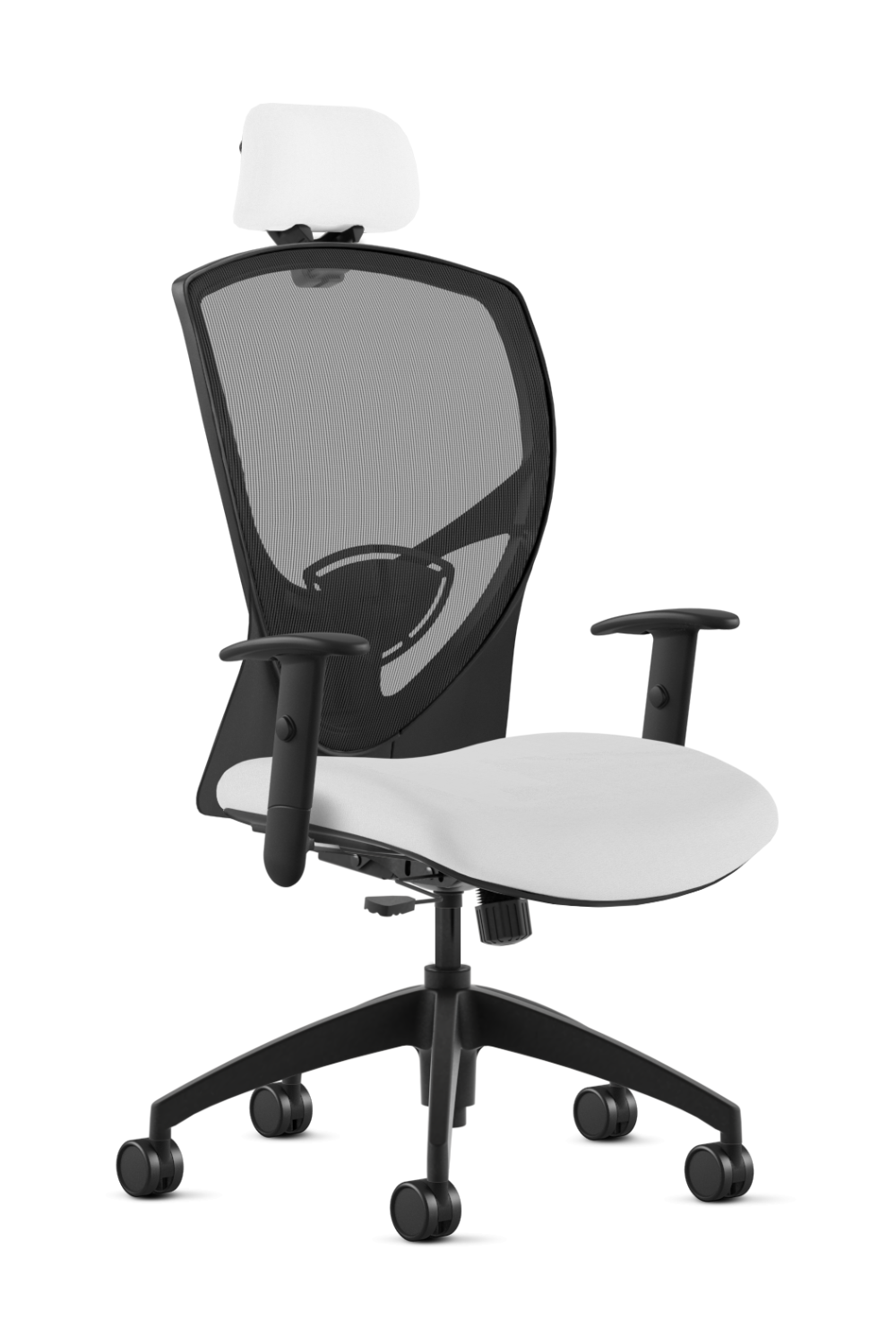 9 to 5 Theory 2180 High Back Ergonomic Office Chair with Adjustable Headrest & Seat Slider - Comfortable Task Chair for Long Hours Computer Work, Home Office & Gaming Setup