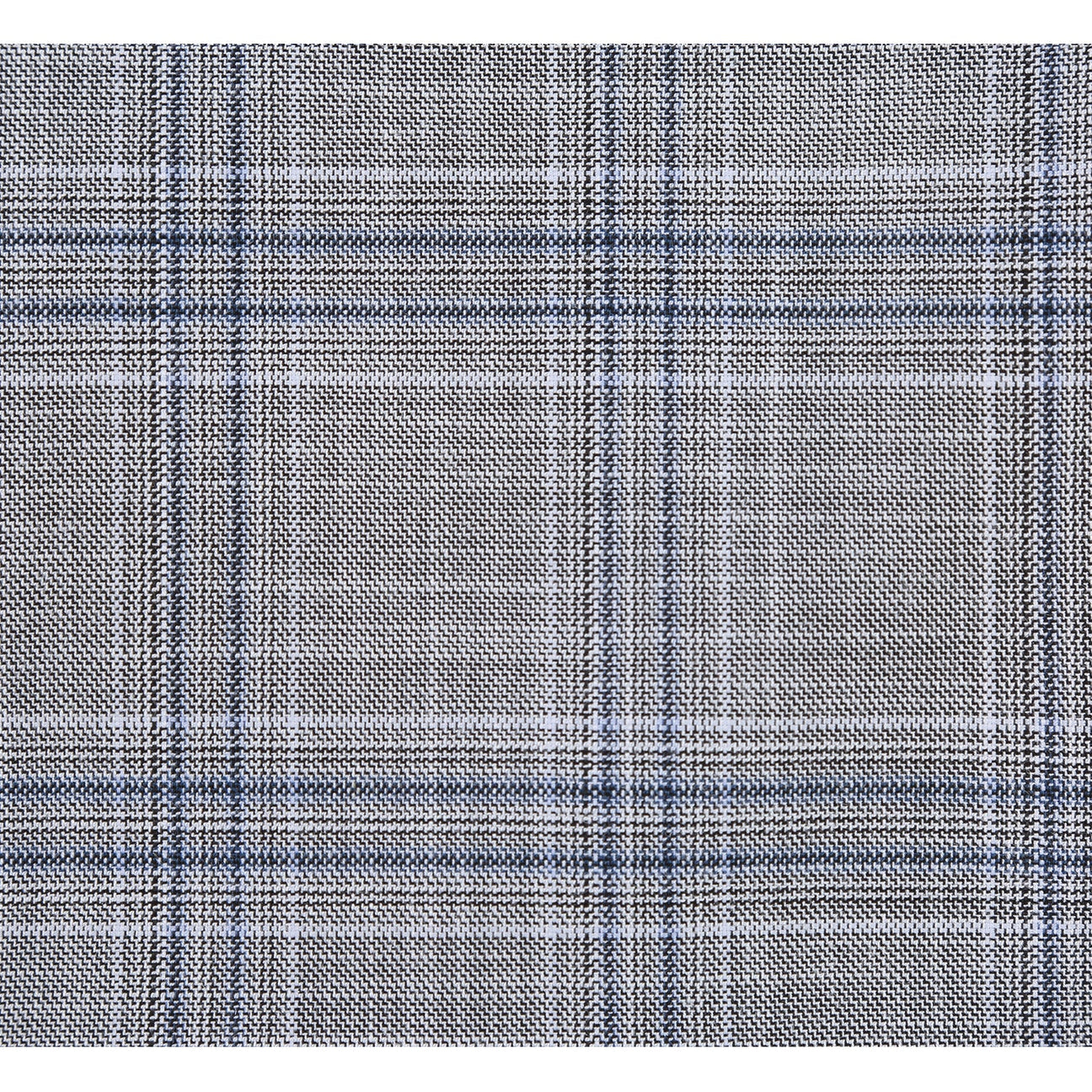 Alessandro Vitello by Renoir Classic Fit Checked Gray Suit | Men's Business Formal Attire for Office, Weddings & Special Events