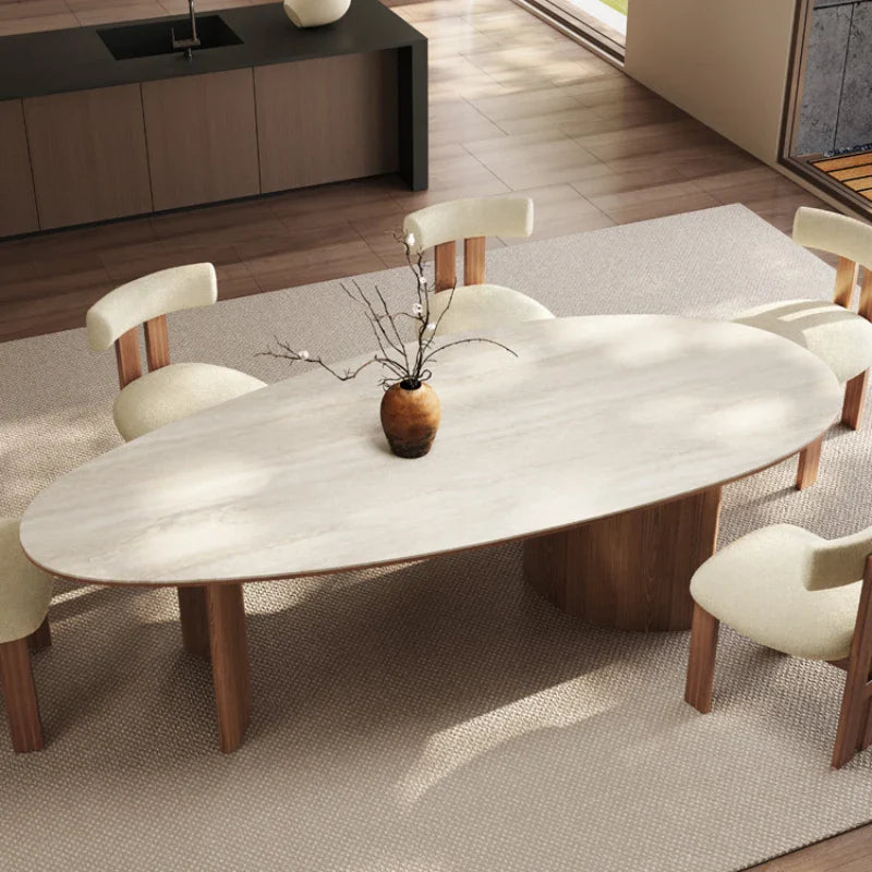 Stylish Modern Designer Dining Table for Home & Restaurant - Perfect for Family Gatherings & Dinner Parties