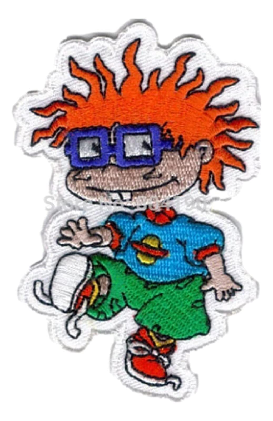 Rugrats Cartoon Chucky Character Embroidered 3.5