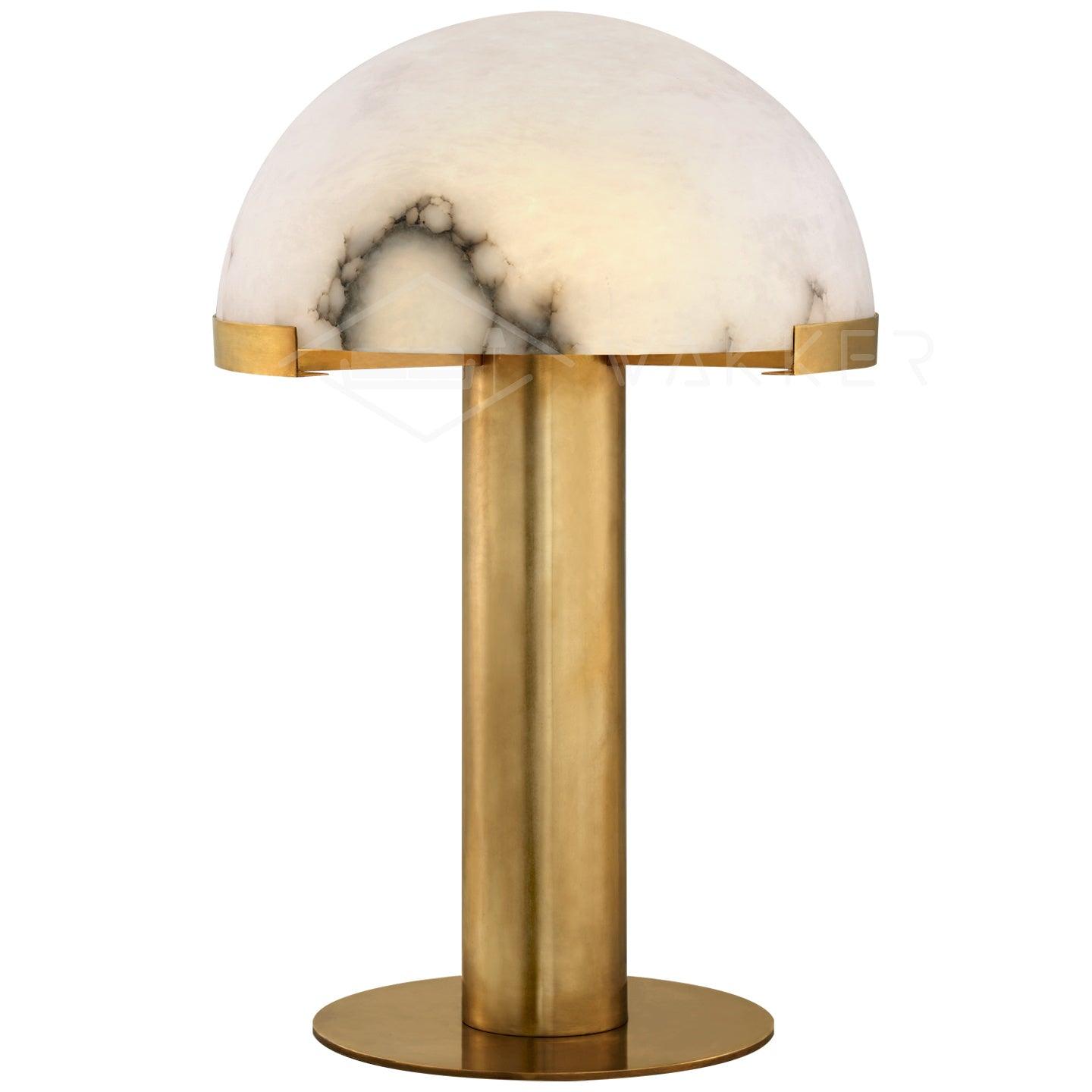 Elegant Alabaster Table Lamp - Modern Home Decor for Living Room, Bedroom & Office - Perfect for Ambient Lighting & Stylish Interior Design