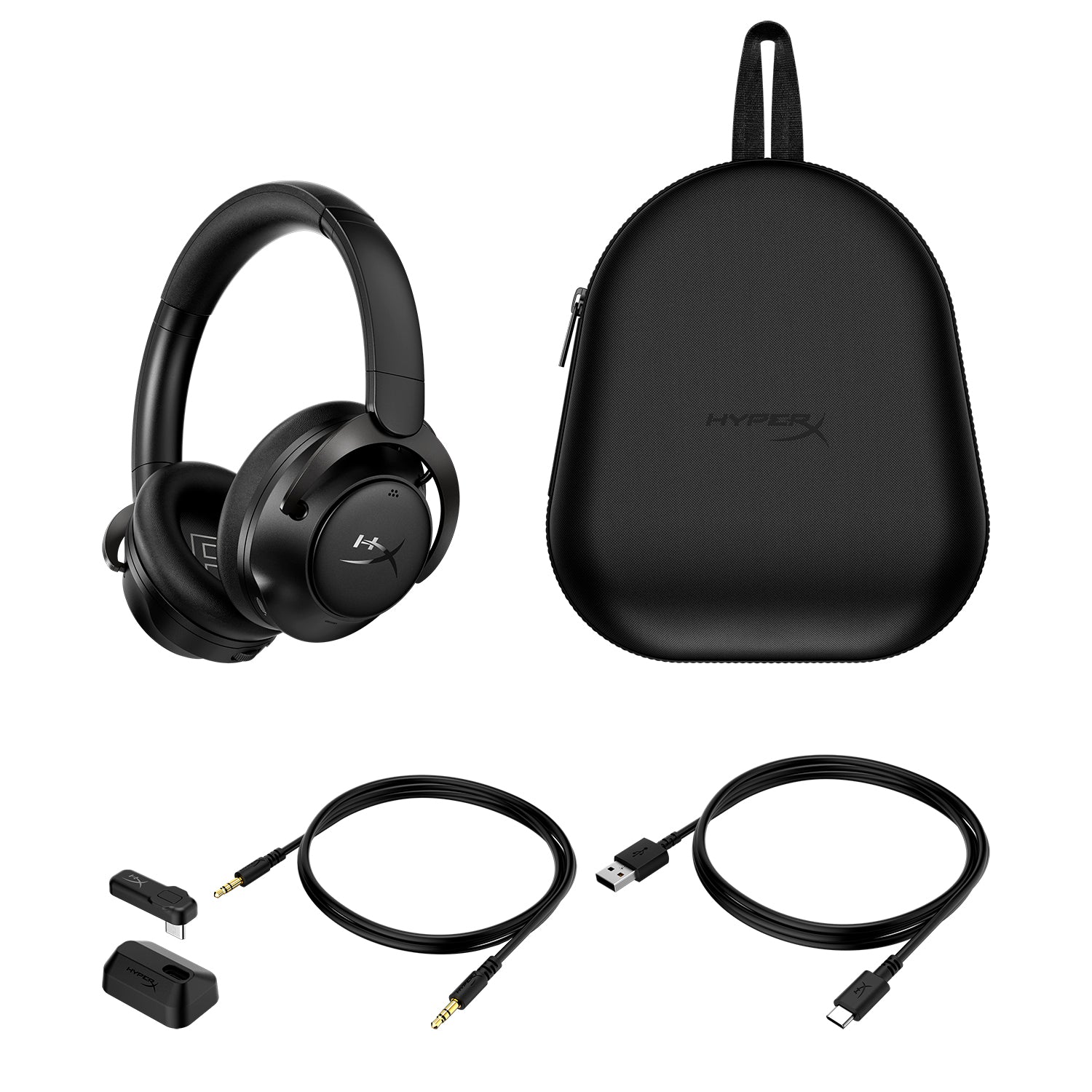 HyperX Cloud MIX 2 Dual Wireless Over-Ear Gaming Headphones with Active Noise Cancellation - Perfect for PC, PS5, Xbox & Mobile Gaming