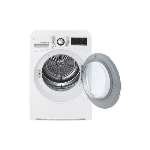 LG 8kg Heat Pump Condenser Dryer - Energy Efficient Laundry Solution for Homes & Apartments | Perfect for Small Spaces & Eco-Friendly Drying