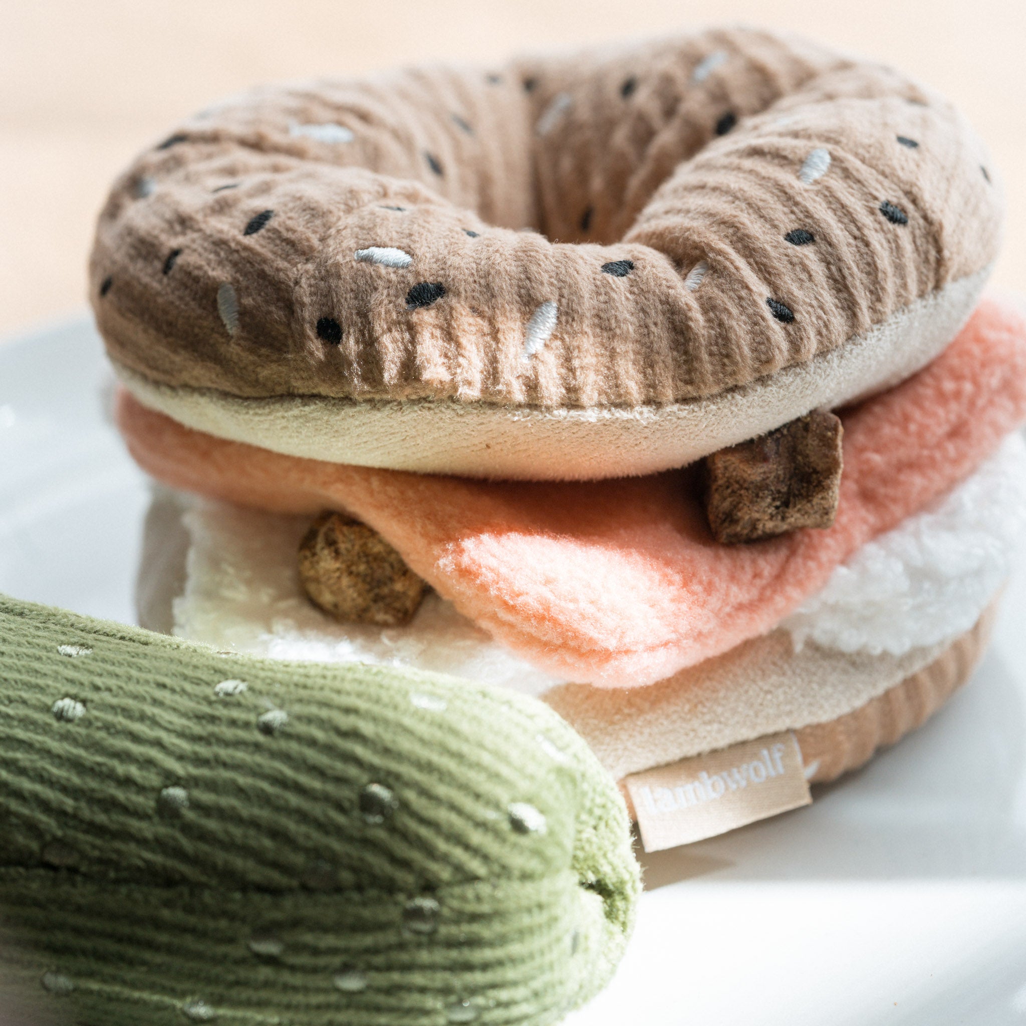 Bagel Pickle - Crunchy & Tangy Pickle Slices for Bagels, Sandwiches & Snacks | Perfect for Breakfast, Lunch & Charcuterie Boards